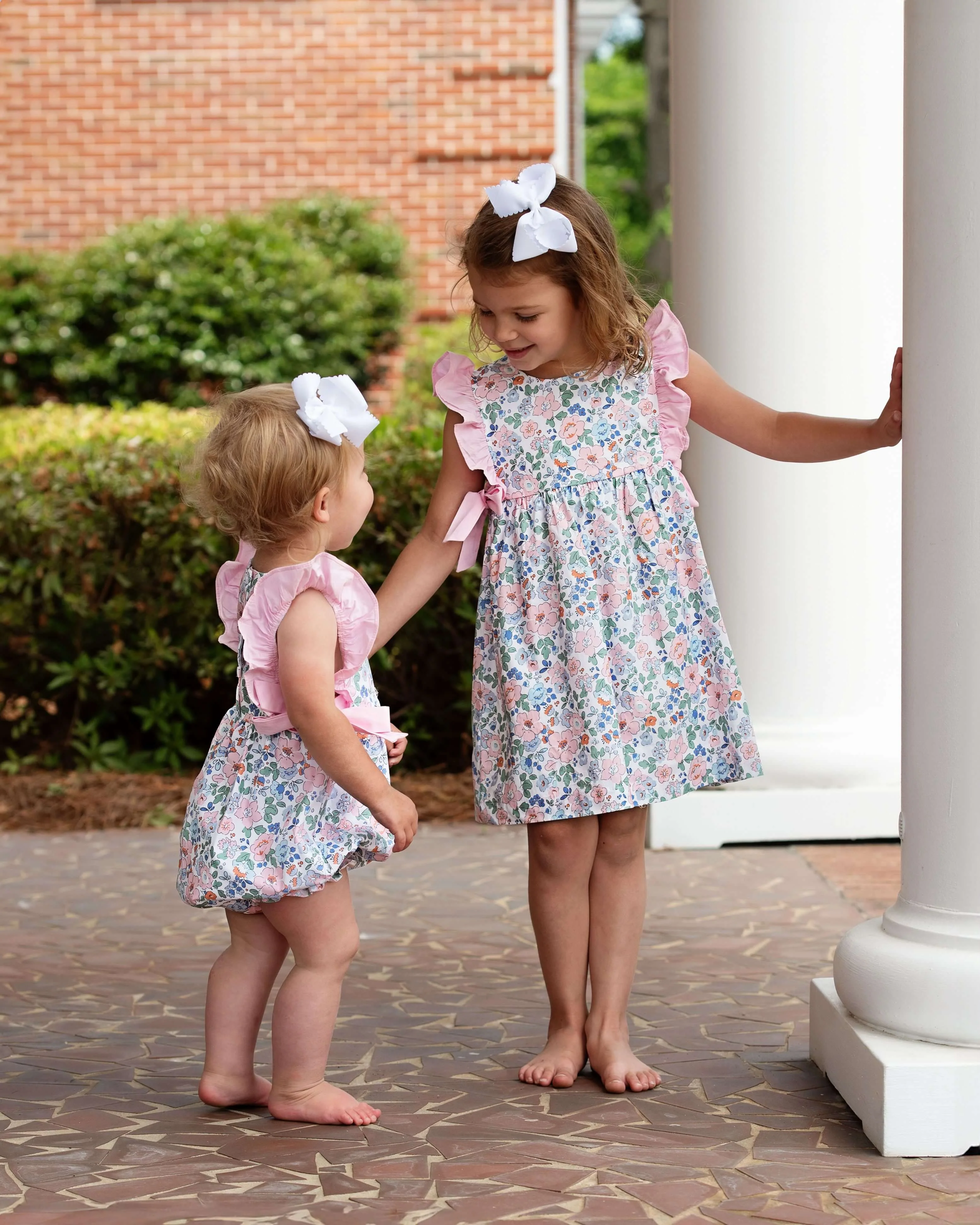 Floral Bow Ruffle Bubble - Image 3